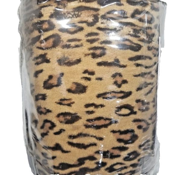 Biddeford Microplush Electric Heated Warming Throw Blanket 50"X60" Leopard - Picture 2 of 2